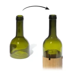 Ersatzglas grünglas - für Windlicht WeinLicht von side by side