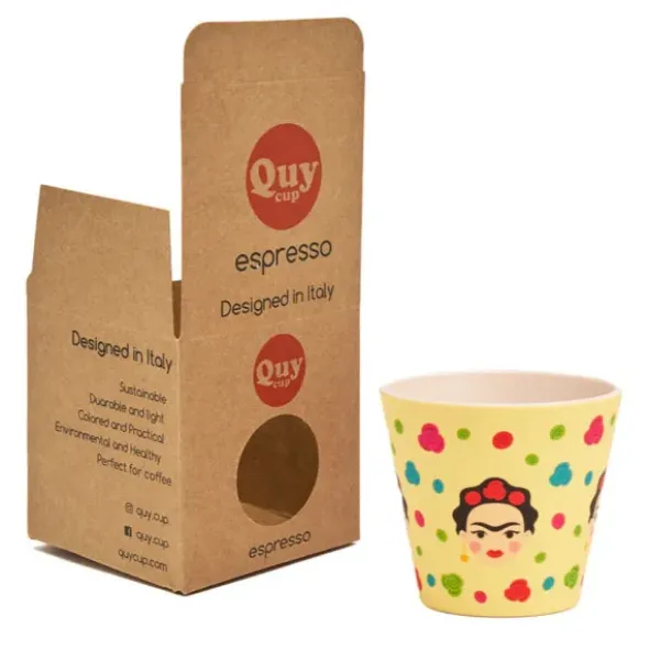 Espressotasse Frida aus Kunststoff - Espressobecher gelb