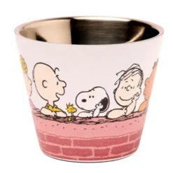 Espressotasse Snoopy / Peanuts Mauer, Edelstahl doppelwandig