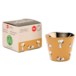 Espressotasse Snoopy / Peanuts Woodstock, Edelstahl doppelwandig