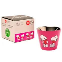 Espressotasse Snoopy / Peanuts Liebe, Edelstahl doppelwandig