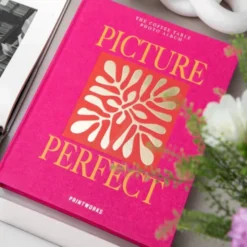 Exklusives Fotoalbum PICTURE PERFECT - Buch mit Stoffbezug + 30 Seiten