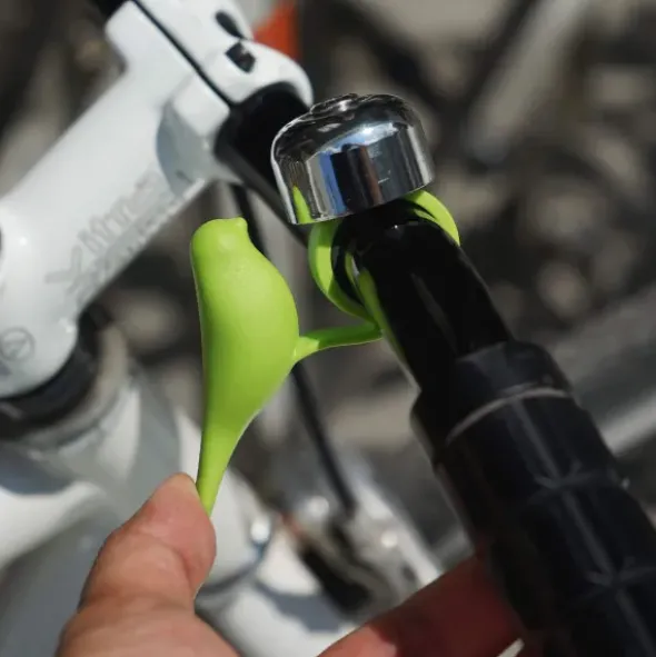 Fahrradklingel Bird Bike Bell, limegrün
