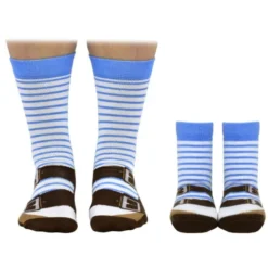 Familiensocken - Daddy and me - Socken Vater, Kind (2 Sockenpaare)