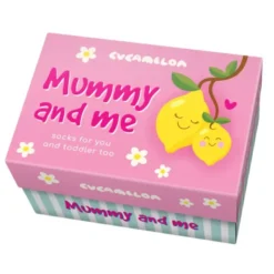 Familiensocken - Mummy and me - Socken Mutter, Kind (2 Sockenpaare)