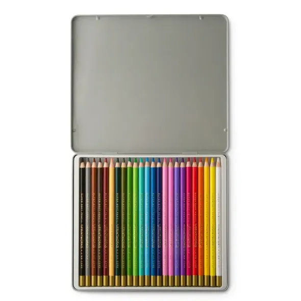 Farbstifte 24er Set in Metallbox COLOUR Classic