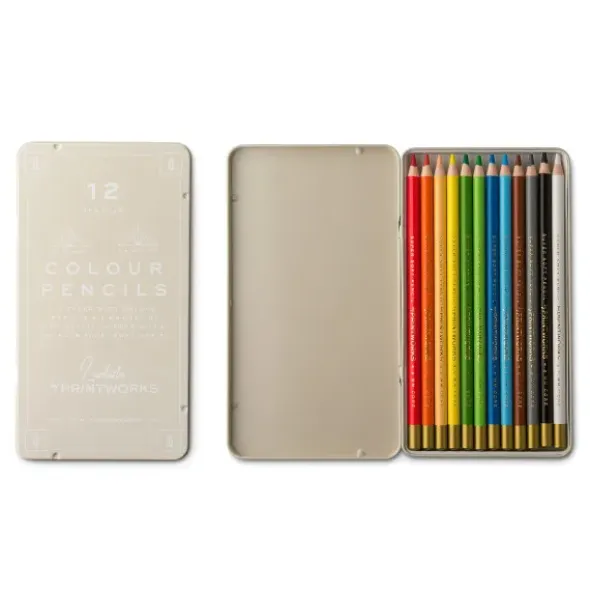Farbstifte 12er Set in Metallbox COLOUR