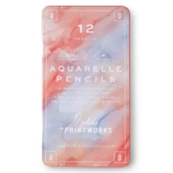 Farbstifte 12er Set in Metallbox AQUARELLE