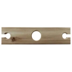 Flaschenaufsatz Holz mit Halterung für Stilgläser