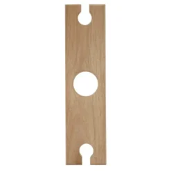 Flaschenaufsatz Holz mit Halterung für Stilgläser