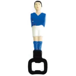 Flaschenöffner Foosball - Tischfußball Kicker Spielfigur, blau