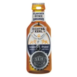 Flaschenöffner - Kronkorken Anhänger mit Spruch - Bier Yoga