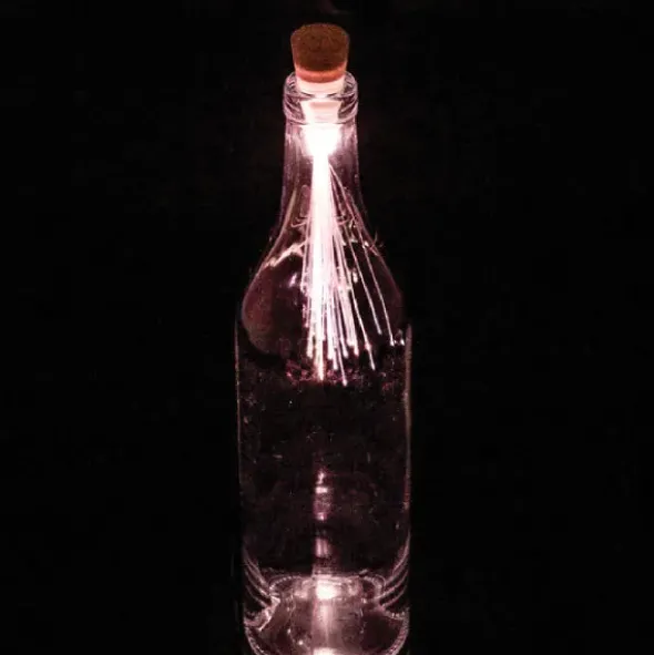 Flaschenlicht - Bottlelight Fibre Optic USB multicolor