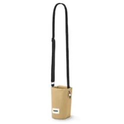 Flaschentasche zum Umhängen, isolierend - beige