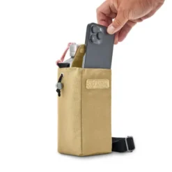 Flaschentasche zum Umhängen, isolierend - beige