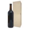 Flaschenverpackung Klappdeckel - Weinkiste Holz