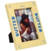 Fotorahmen Butter-Optik 19 x 15 cm gelb