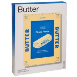 Fotorahmen Butter-Optik 19 x 15 cm gelb