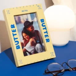 Fotorahmen Butter-Optik 19 x 15 cm gelb