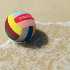 Freizeitball - Spielball bunt für Strand, Wiese, Wasser
