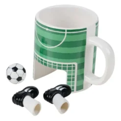 Fußball Tasse mit Fingerspiel