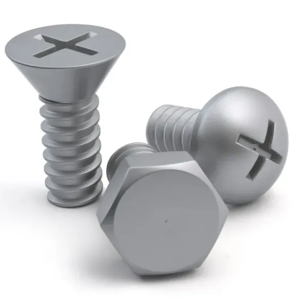 Garderobenhaken Schrauben 3er-Set, silber