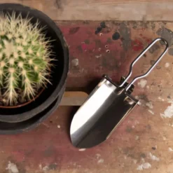 Gartenschaufel klappbar + Etui mit Gürtellasche