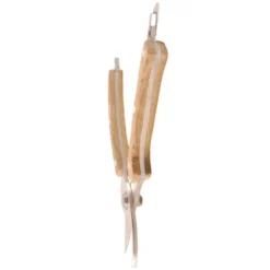 Gartenschere mit Holzgriff, Edelstahl