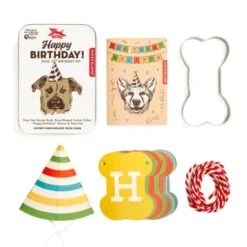 Geschenkdose KOBE - Hunde Happy Birthday Set