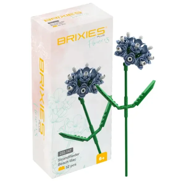 Geschenkschachtel Flower - BRIXIES Klemmbausatz Blume Strandflieder
