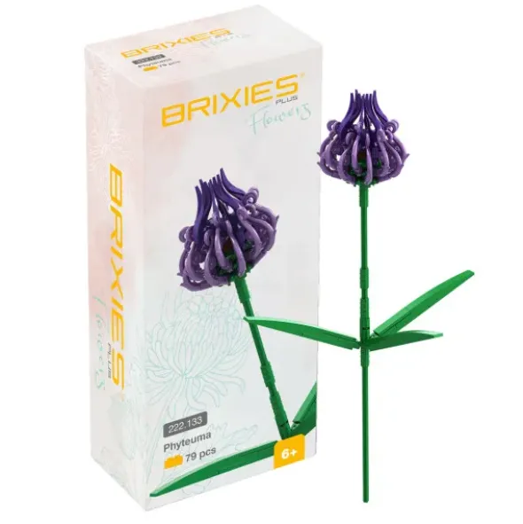 Geschenkschachtel Flower - BRIXIES Klemmbausatz Blume Teufelskralle