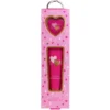 Geschenkset From My Heart to Yours – Duschgel 30 ml mit Herzschlüsselanhänger