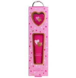 Geschenkset From My Heart to Yours – Duschgel 30 ml mit Herzschlüsselanhänger