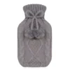 Geschenkset Winter Magic - Schaumbad & Wärmflasche mit Strickbezug