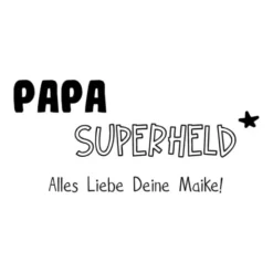 Geschenkverpackung Holzbox mit Gravur, Superheld + Name