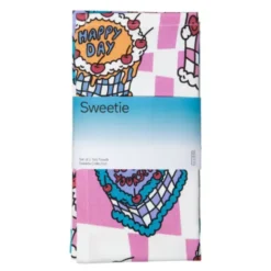 Geschirrtuch 2er-Set Sweetie, Baumwolle 50 x 50 cm
