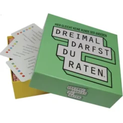 Gesellschaftsspiel Dreimal darfst Du raten