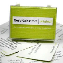 Gesellschaftsspiel Gesprächsstoff Original - Kartenspiel mit Fragen