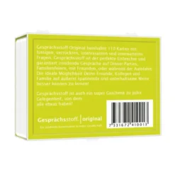 Gesellschaftsspiel Gesprächsstoff Original - Kartenspiel mit Fragen