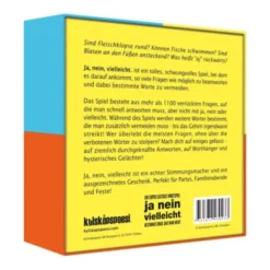 Gesellschaftsspiel - ja nein vielleicht