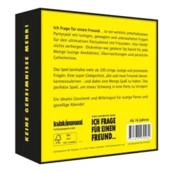 Gesellschaftsspiel / Partyspiel Ich frage für einen Freund...