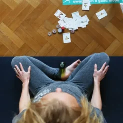 Gesellschaftsspiel Partyspiel - Bier Yoga