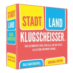 Gesellschaftsspiel - Stadt, Land, Klugscheisser - Original