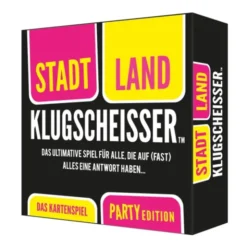 Gesellschaftsspiel - Stadt, Land, Klugscheisser - Party