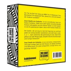 Gesellschaftsspiel / Zwei Doofe ein Gedanke