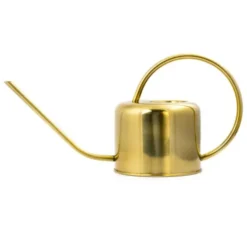 Gießkanne Edelstahl - Vintage Blumengießkanne 1,2 L