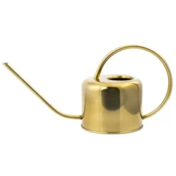 Gießkanne Edelstahl - Vintage Blumengießkanne 1,2 L
