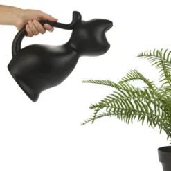Gießkanne Katze 2 L schwarz
