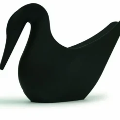 Gießkanne Schwan schwarz