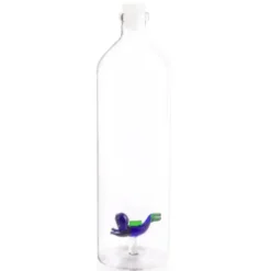Glasflasche 1,2 l mit integriertem Taucher